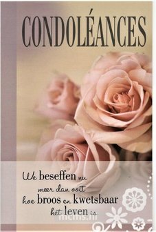 We beseffen nu... - wenskaart | mcms.nl