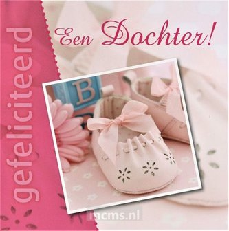 Geboorte dochter - Felicitatiekaart | mcms.nl