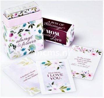 To Mom with love always &amp; forever - Box of Blessings | mcms.nl