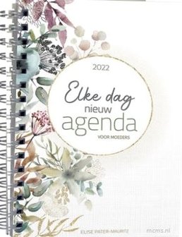 Elke dag nieuw 2022 agenda - Elisa Pater Mauritz | mcms.nl