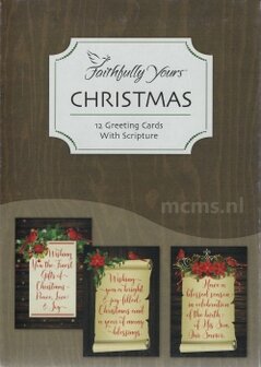 &quot;Joy To The World&quot; - Boxed Christmas Cards | mcms.nl