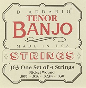 D&#039;ADDARIO J63 BANJO SNAREN