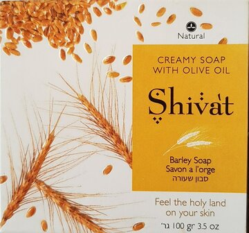 Shivat Creamy Soap &quot;Gerst&quot; 100gram