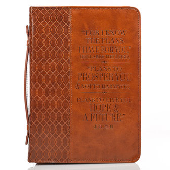 Bijbelhoes 'For I Know The Plans'