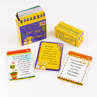 BOX OF BLESSINGS - &quot;101 Blessings For My Friend&quot;