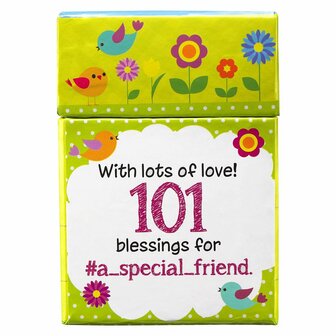 BOX OF BLESSINGS - &quot;101 Tweets For My Friend&quot;