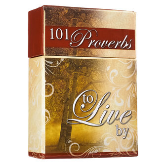 Box of Blessings p &quot;101 Proverbs to Live By&quot;