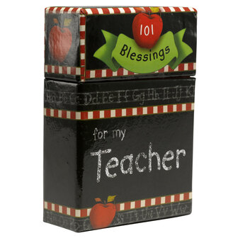 Box of Blessings - &quot;101 Blessings For My Teacher&quot; 