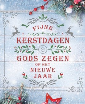 Kerstwenskaart hangdoosje | mcms.nl
