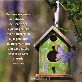 De Here zegene u -  enkelekaart | MCMS.nl