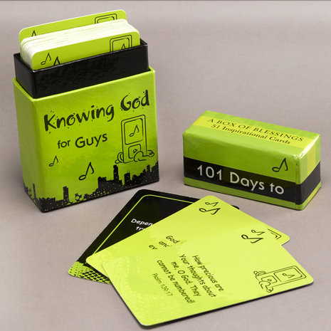 BOX OF BLESSINGS - "101 Days to Knowing God for Guys"