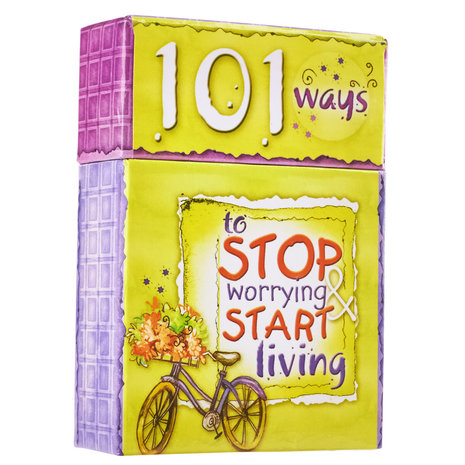 Box of Blessings - "101 Ways To Stop Worrying"
