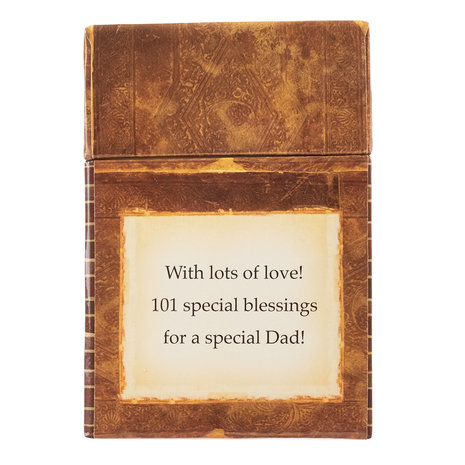 BOX OF BLESSINGS - "101 Blessings For Dad"