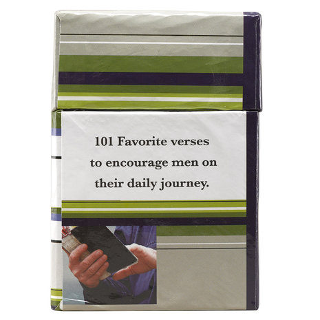 BOX OF BLESSINGS - "101 Favorite Bible verses For Men"