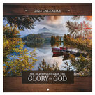 The Heavens Declare Glory To God 2023 wandkalender 25x25cm | mcms.nl